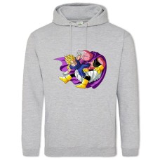 Hoodie with Print Dragon Ball Pink Monster - 2XL grey