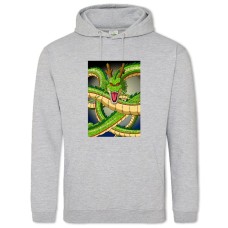 Hoodie with Print Dragon Ball Dragon Hero - 2XL grey
