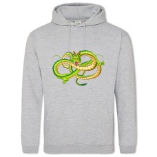 Hoodie with Print Dragon Ball Big Dragon - 2XL grey