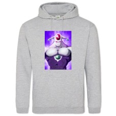 Hoodie with Print Dragon Ball Cute Monster - 2XL grey
