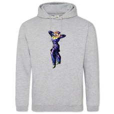 Худі з принтом Джоджо Стиль - 2XL сірий