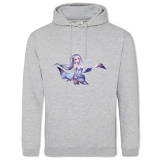 Hoodie with Print Re Zero Emilia Princess - 2XL grey