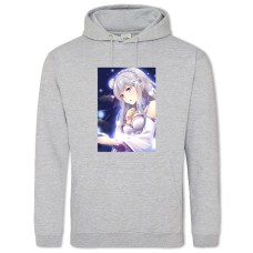 Худі з принтом Ре Зеро Життя З Нуля У Альтернативному Світі Прикольна Емілія - 2XL сірий