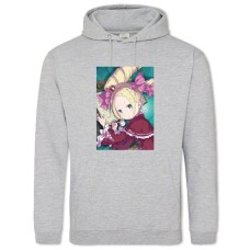 Hoodie with Print Re Zero Little Beatrice - 2XL grey