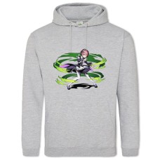 Худі з принтом Ре Зеро Життя З Нуля У Альтернативному Світі Рам Сила Дівчата - 2XL сірий