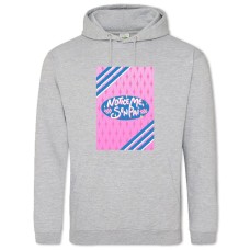 Hoodie with Print Senpai Notice Me Senpai - 2XL grey