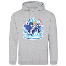 Hoodie with Print Sword Art Online Eugeo - 2XL grey