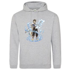 Hoodie with Print Sword Art Online Fighter - 2XL grey