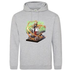 Hoodie with Print Sword Art Online Asuna Fighter - 2XL grey