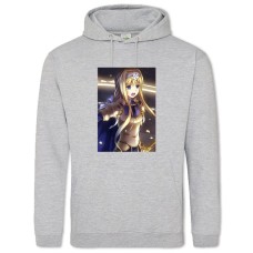 Hoodie with Print Sword Art Online Cute Alice - 2XL grey