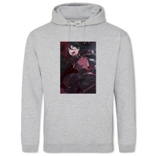 Hoodie with Print Sword Art Online Powerfull Girl - 2XL grey