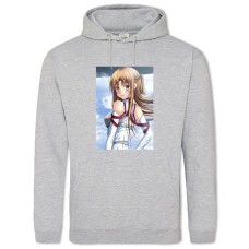 Hoodie with Print Sword Art Online Amazing Asuna - 2XL grey