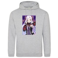 Hoodie with Print Sword Art Online Hero Yuna - 2XL grey