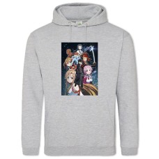 Hoodie with Print Sword Art Online Universe - 2XL grey