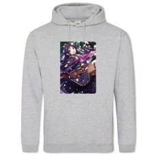 Hoodie with Print Sword Art Online Girl Print - 2XL grey
