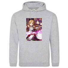 Hoodie with Print Sword Art Online Heroes Girls - 2XL grey