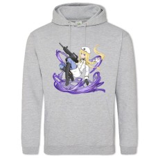 Hoodie with Print Sword Art Online Alice Fighter - 2XL grey