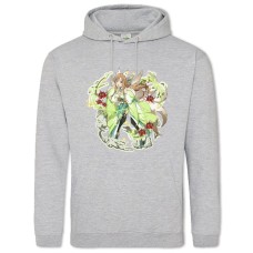 Hoodie with Print Sword Art Online Girl Beautiful - 2XL grey
