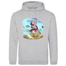 Hoodie with Print Sword Art Online Beautiful Fighter - 2XL grey