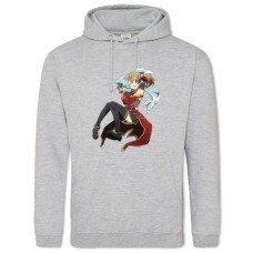Hoodie with Print Sword Art Online Cutest Print - 2XL grey