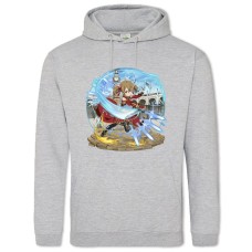 Hoodie with Print Sword Art Online Fighter Master - 2XL grey