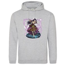 Hoodie with Print Sword Art Online Lovely Fighter - 2XL grey