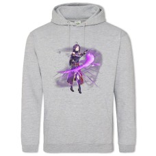 Hoodie with Print Sword Art Online Pink Print Hero Girl - 2XL grey