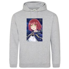 Hoodie with Print Akagami No Shirayukihime Hero - 2XL grey