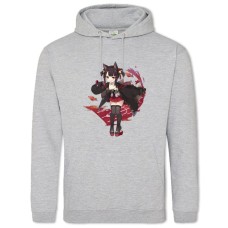 Hoodie with Print Azur Lane Hero Print 0003 - 2XL grey