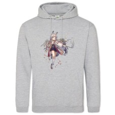 Hoodie with Print Azur Lane Hero Print 0005 - 2XL grey