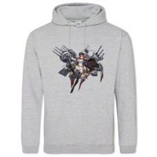 Hoodie with Print Azur Lane Hero Print 0008 - 2XL grey