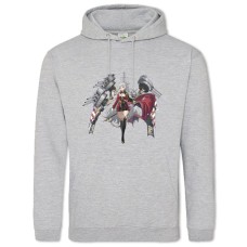Hoodie with Print Azur Lane Hero Print 0011 - 2XL grey