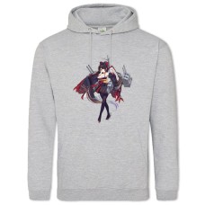 Hoodie with Print Azur Lane Hero Print 0013 - 2XL grey