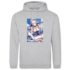 Hoodie with Print Azur Lane Hero Print 0029 - 2XL grey