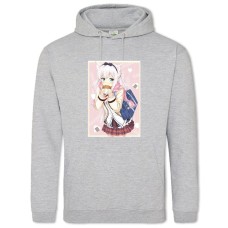 Hoodie with Print Azur Lane Hero Print 0034 - 2XL grey
