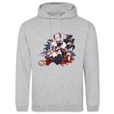 Hoodie with Print Azur Lane Hero Print 0041 - 2XL grey