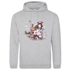 Hoodie with Print Azur Lane Hero Print 0050 - 2XL grey