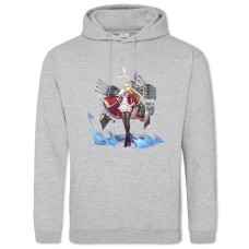 Hoodie with Print Azur Lane Hero Print 0060 - 2XL grey