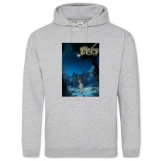 Hoodie with Print The Promised Neverland Print - 2XL grey