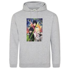 Худи с принтом Последний Серафим Главная Тема - 2XL серый