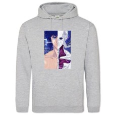 Hoodie with Print Ghost In The Shell Motoko Kusanagi Print - 2XL grey
