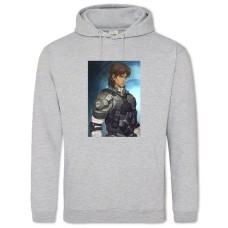 Hoodie with Print Ghost In The Shell Hero - 2XL grey