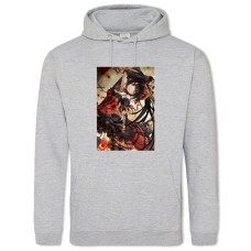Hoodie with Print Date A Live Kurumi Tokisaki - 2XL grey