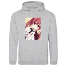 Hoodie with Print Date A Live Kotori Itsuka - 2XL grey