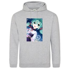 Hoodie with Print Date A Live Natsumi - 2XL grey