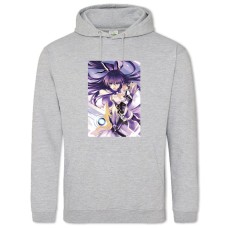 Hoodie with Print Date A Live Tohka Yatogami - 2XL grey