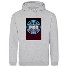Hoodie with Print Fullmetal Alchemist Logo - 2XL grey