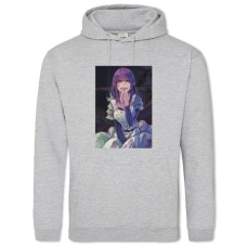 Hoodie with Print Tokyo Ghoul Girl - 2XL grey