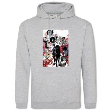 Hoodie with Print Tokyo Ghoul Universe - 2XL grey