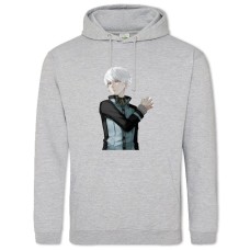 Hoodie with Print Tokyo Ghoul Boy - 2XL grey